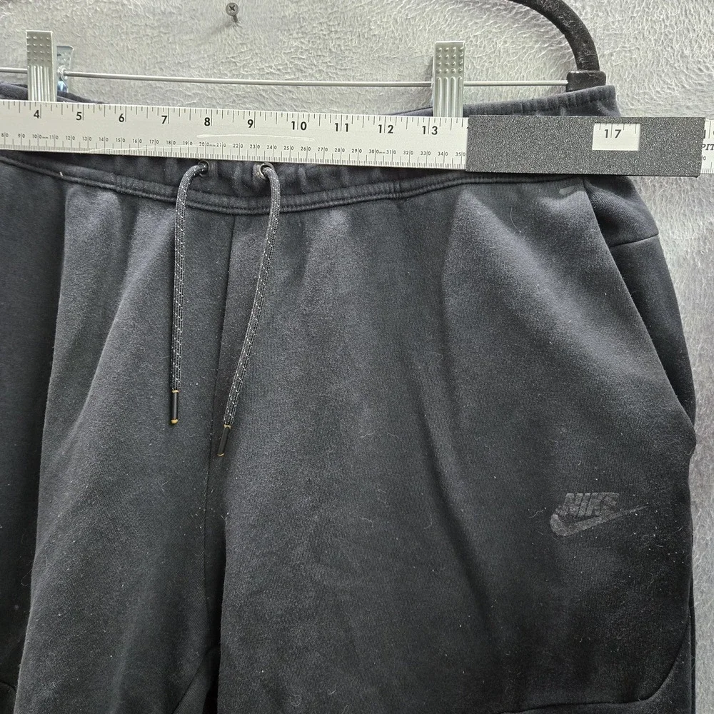 Nike Men Pants XL Black Tech Fleece CU4495-010 Jogger Logo 26